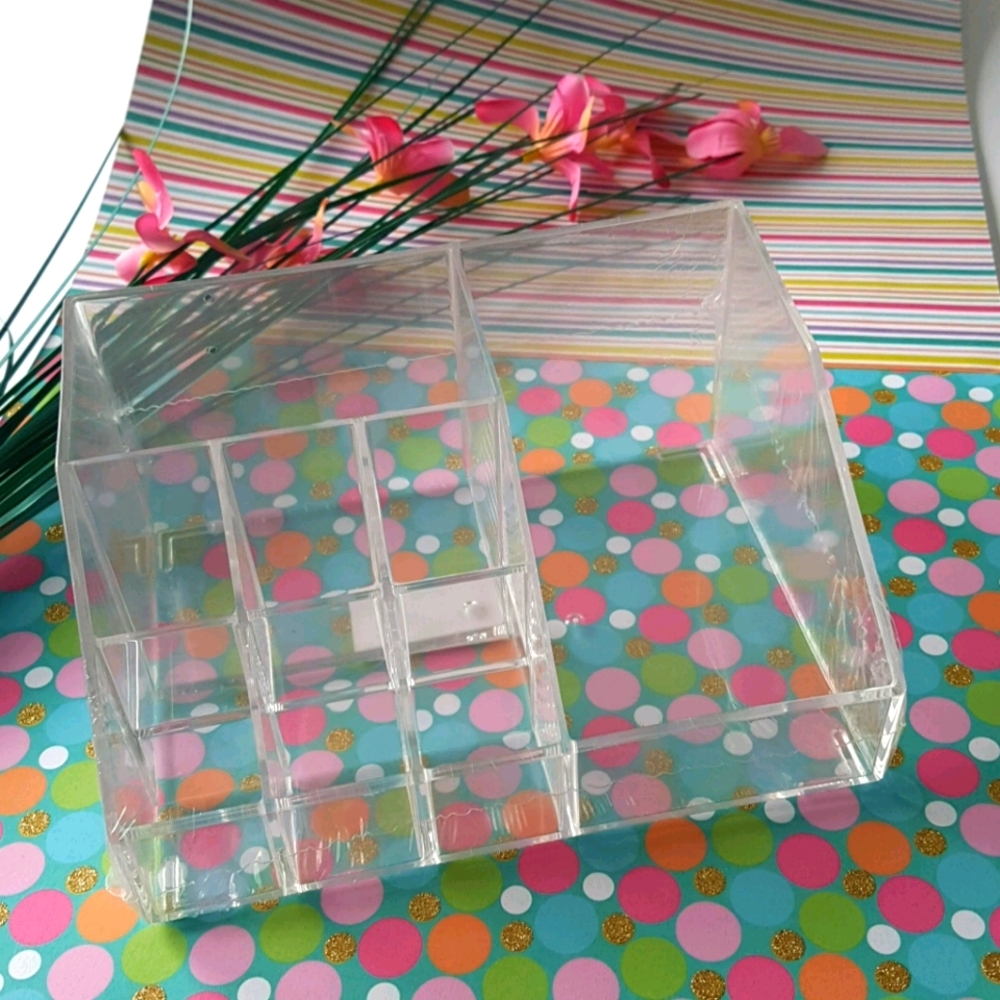 BACK in boutique - Storage Desktop Acrylic Organizer Box 5"x6.75"x3.25" in. - Picture 4 of 7